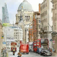 Fleet Street London Art - Malcolm Surridge