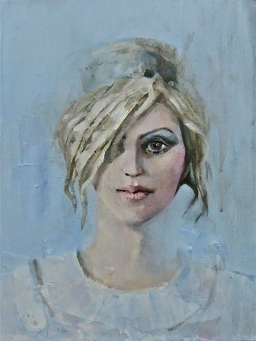 Portrait of Woman – Alcestis – Surrey Artist Ronnie Ireland – Guildford ...
