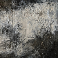 Textural Abstract Art - Unique Painting by Dominique Schoeman - Savage